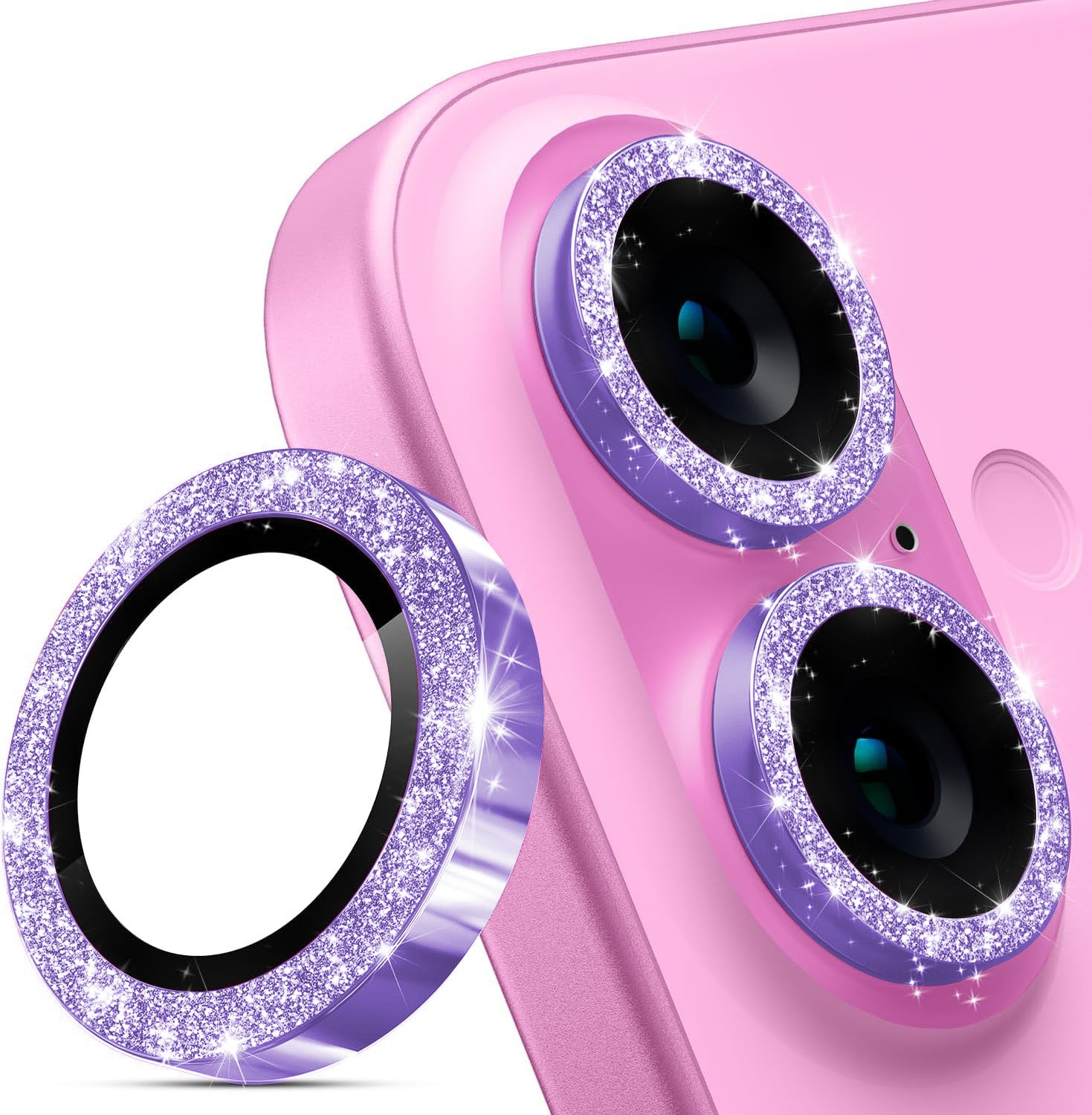 iPhone 16 閃鉆鏡頭保護膜