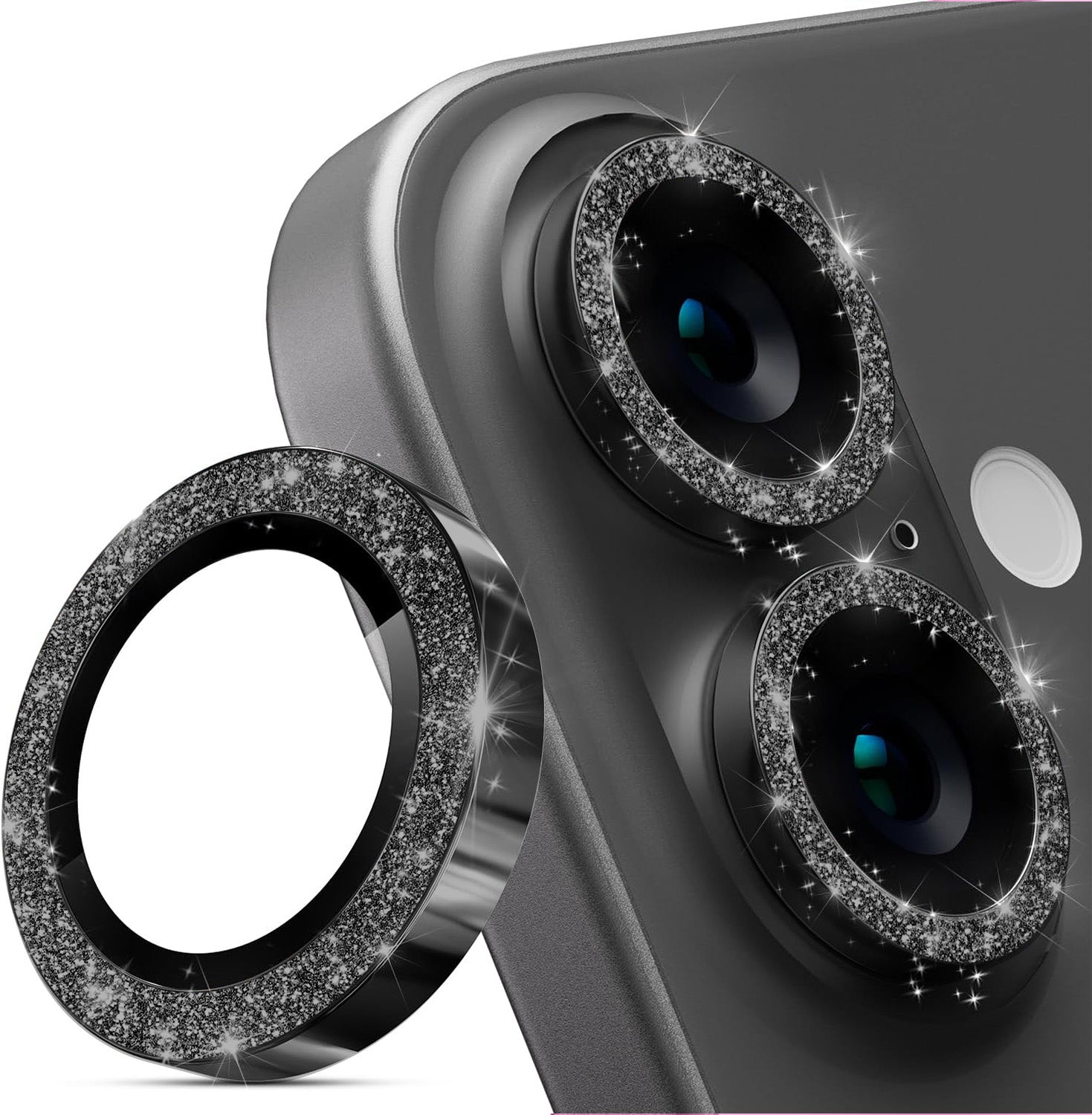 iPhone 16 閃鉆鏡頭保護膜