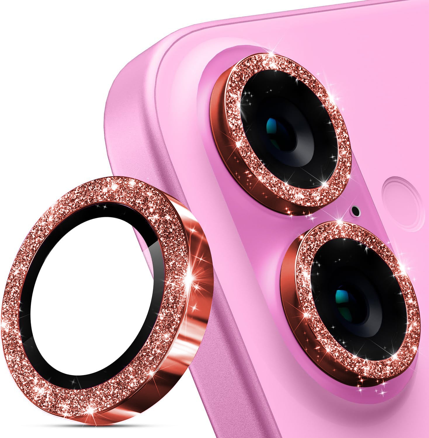 iPhone 16 閃鉆鏡頭保護膜