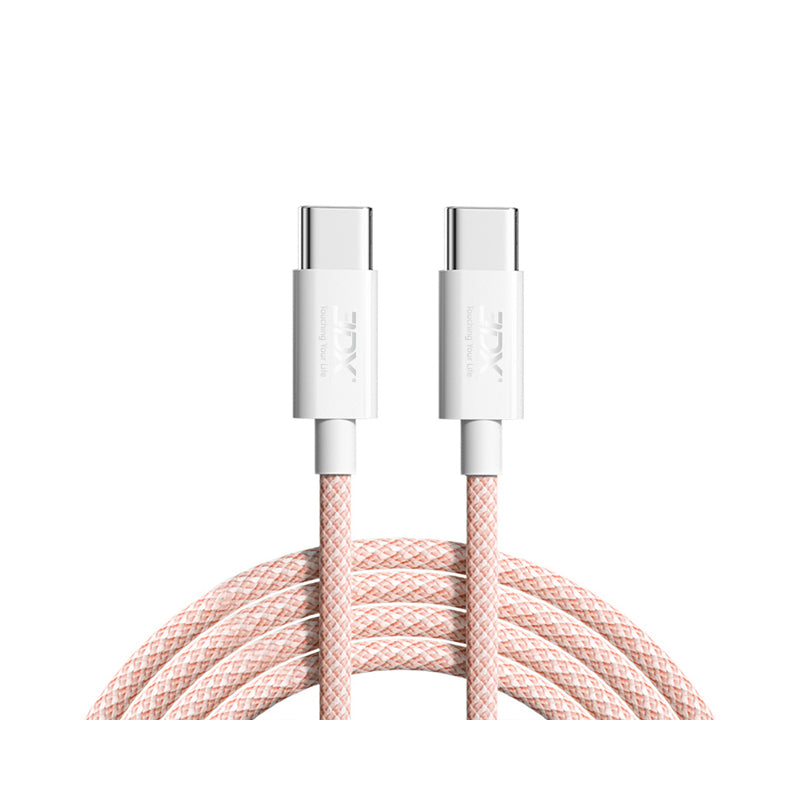 馬卡龍尼龍編織快充數據線