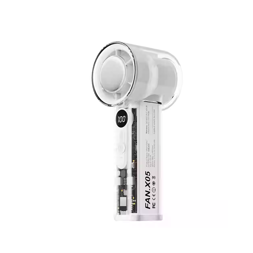 機甲迷透明風扇