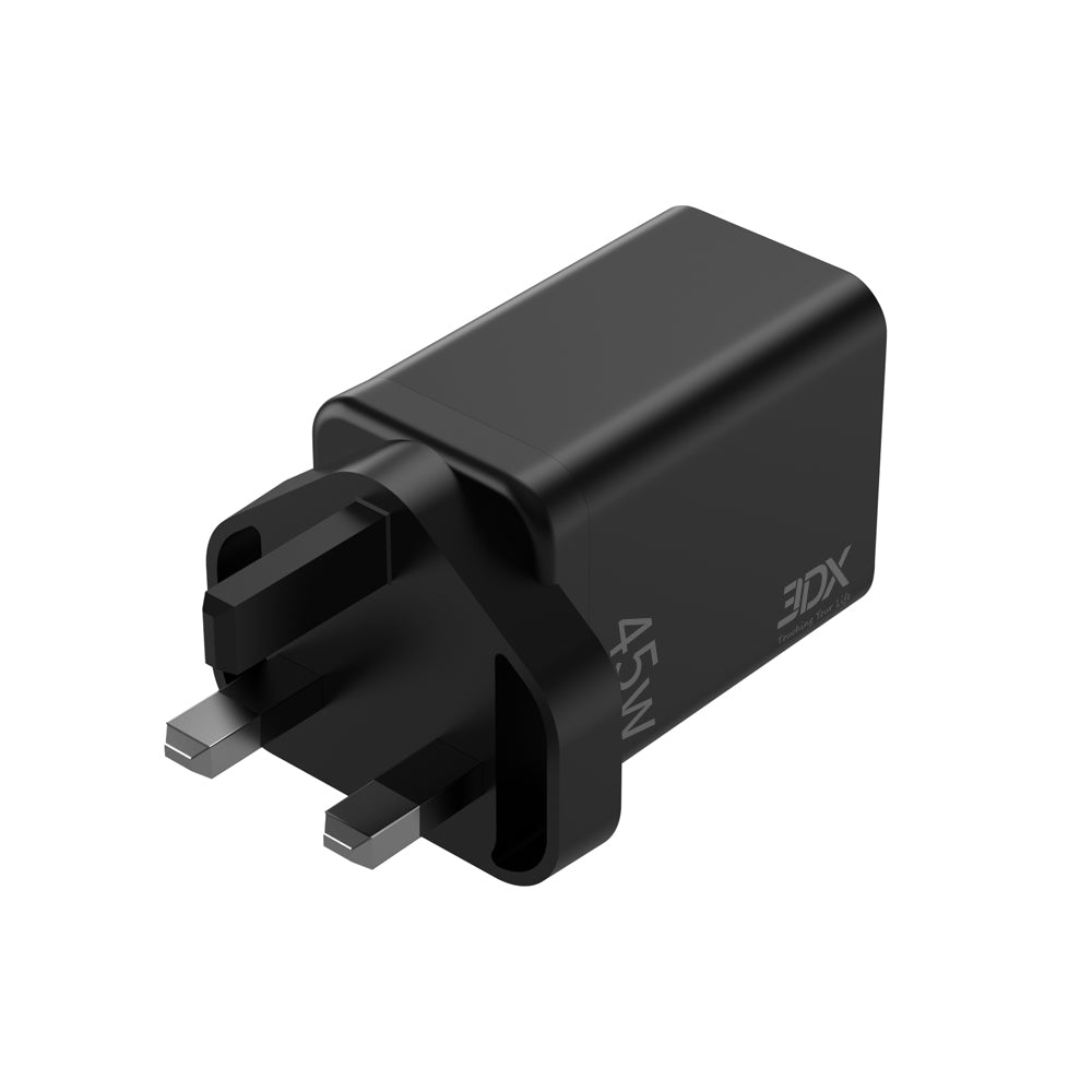 45W GaN 2-port charger