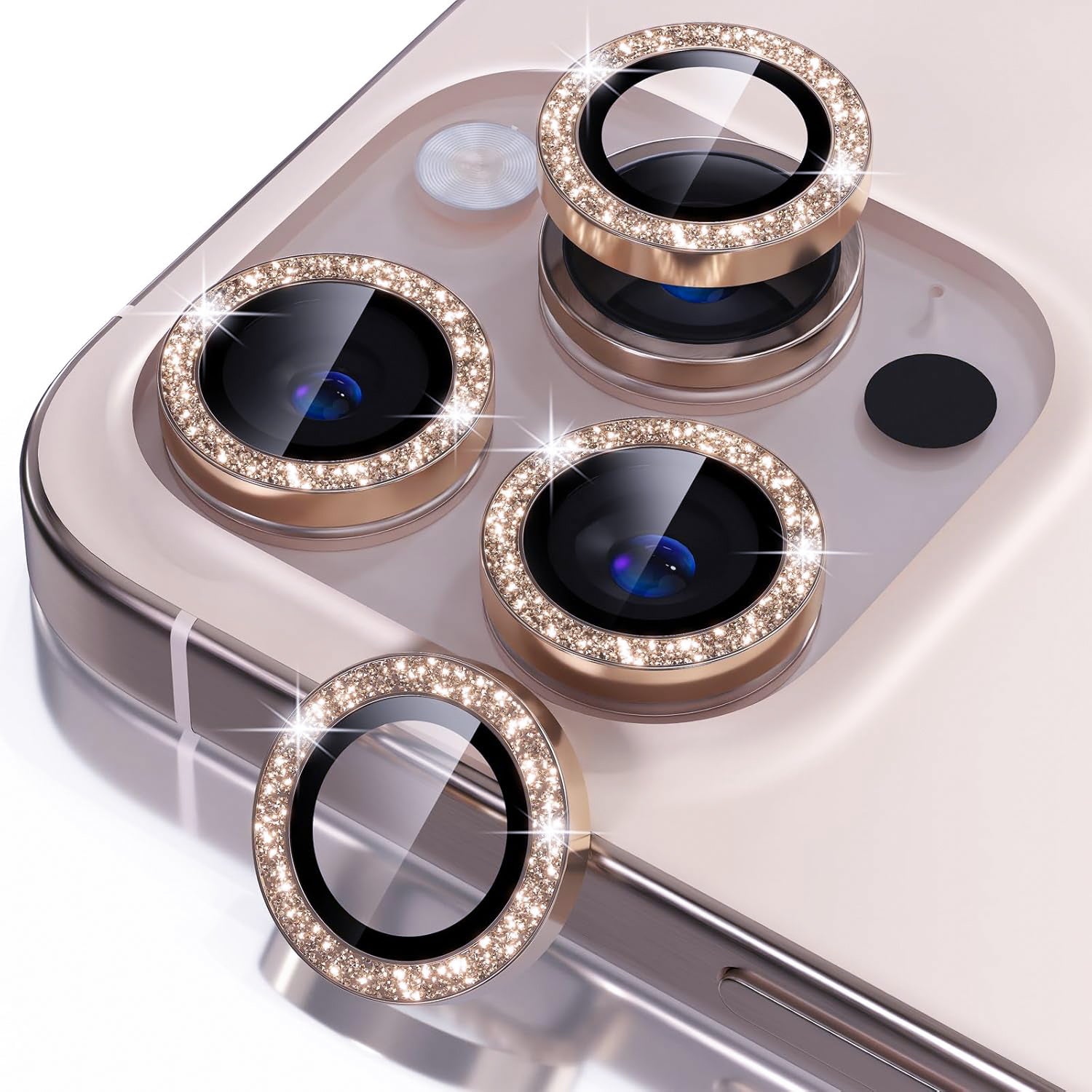 iPhone 16 閃鉆鏡頭保護膜