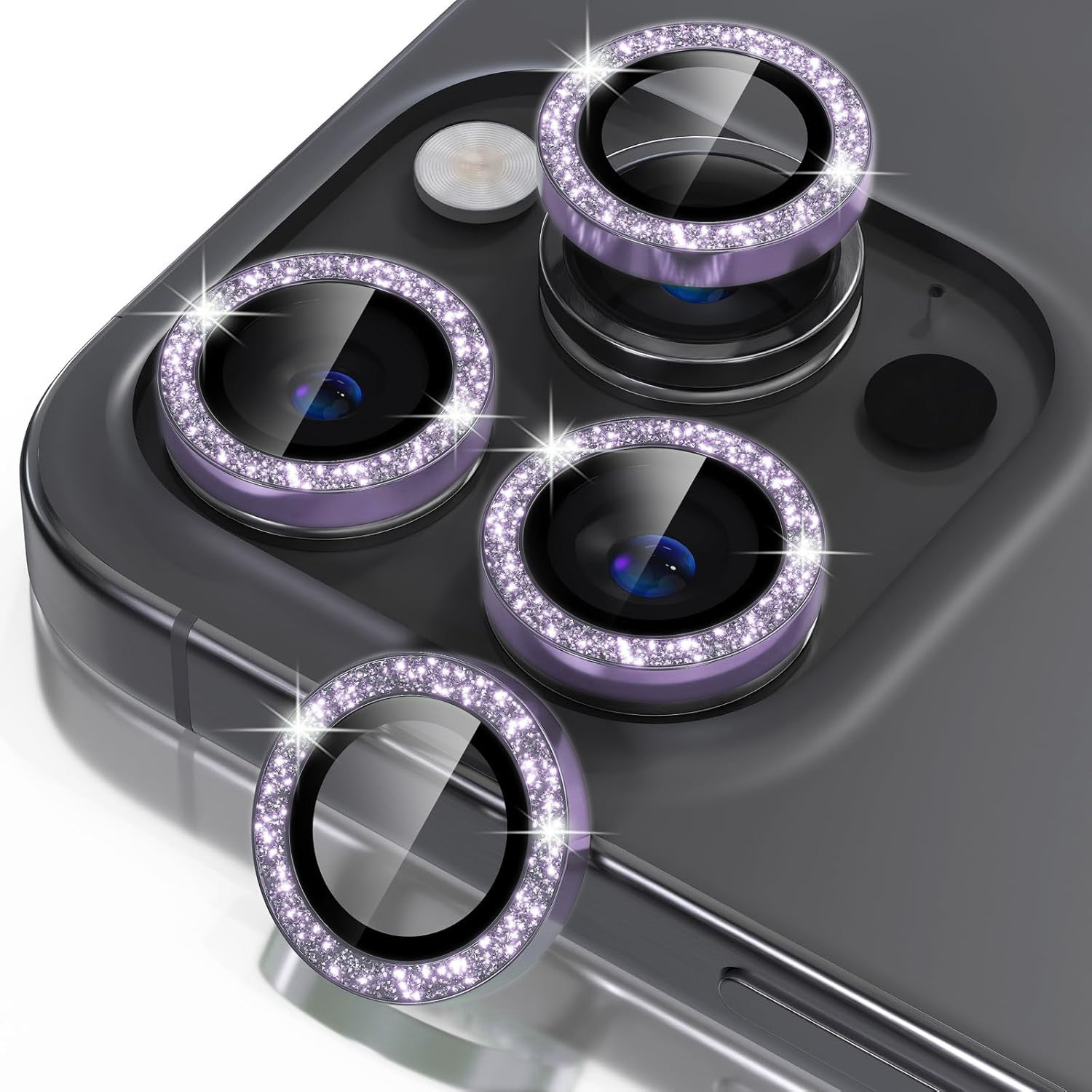 iPhone 16 閃鉆鏡頭保護膜