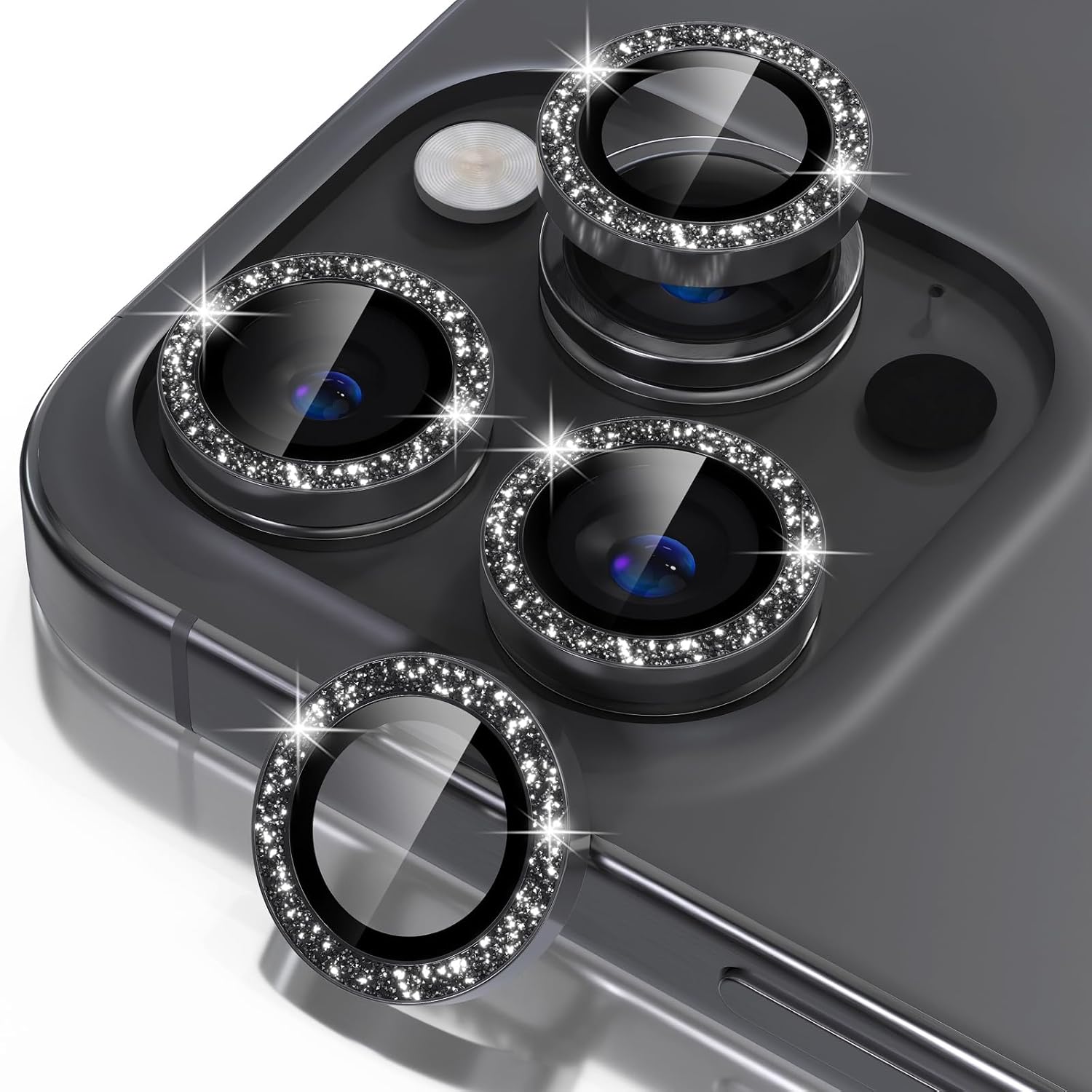 iPhone 16 閃鉆鏡頭保護膜